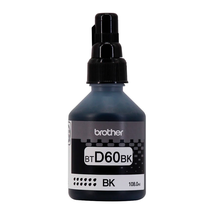 Tinta Brother BTD60BK Negra Original para DCP-T310 / T510W / MFC-T910DW