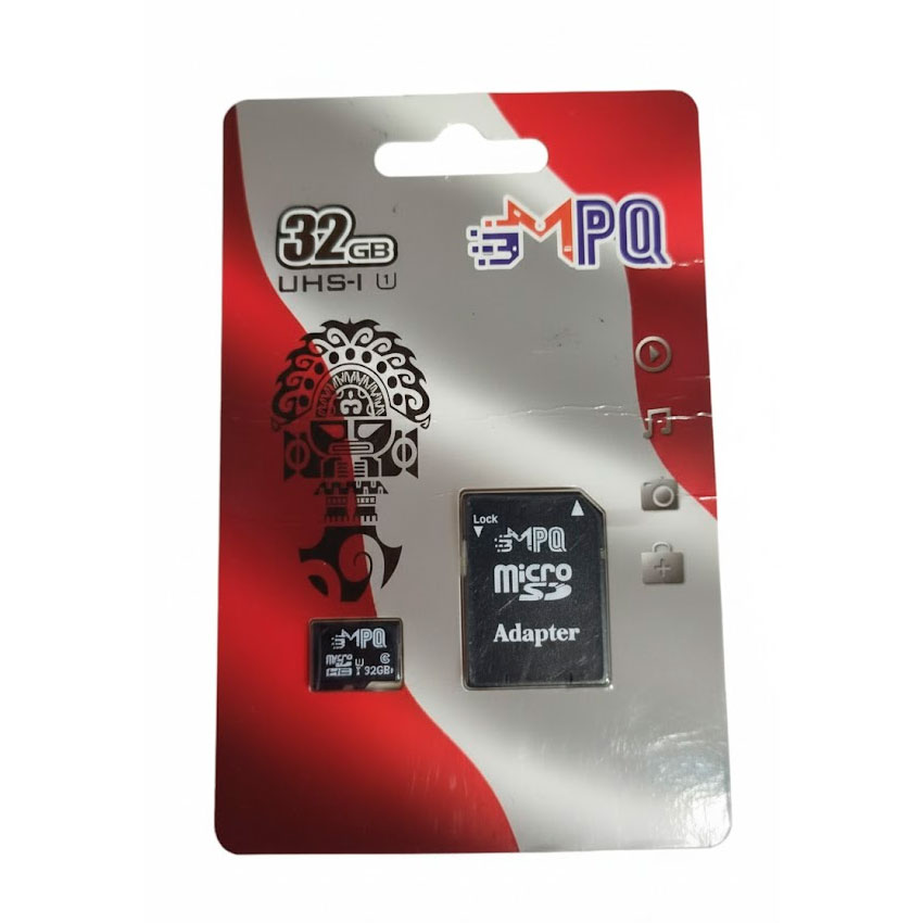 Memoria Micro SD 32GB HC MPQ con Adaptador
