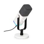 Micrófono Gamer Fifine AM8 Dinámico White