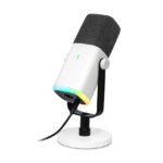 Micrófono Gamer Fifine AM8 Dinámico White