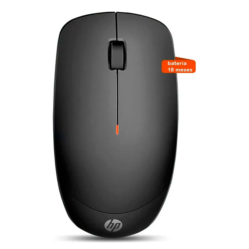Mouse HP 235 Slim Inalámbrico USB Negro 1600 DPI