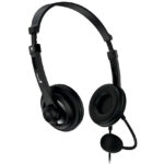 AUDIFONO C/MICROF. GENIUS HS-230U USB-A BLACK