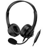 Audífono con Micrófono Genius HS-235U AI Copilot 40 mm USB-A – Black