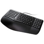 Teclado Klip Xtreme KBK-260S Evolve Ergo USB Español Ergonómico Negro