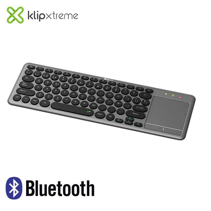 TECLADO KLIP XTREME DUAL WIFI +BT KEYGLIDER KCK-550S NEGRO TRACKPAD