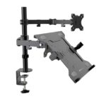 Soporte Klip Xtreme KMM-301 para Monitor 13–32” y Laptop 15.6” - Negro