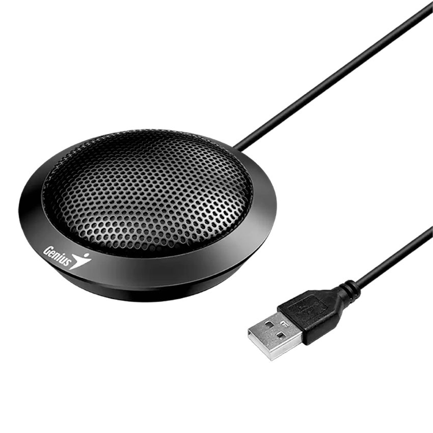 Micrófono Genius MIC-100U para Videoconferencia Black