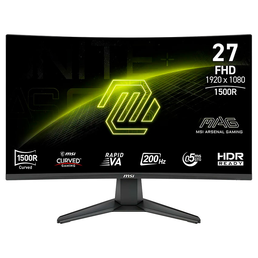 Monitor MSI MAG 276CF E20, 27" FHD 200Hz 0.5ms VA CURVO