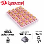 Kit Switches Redragon A113 Bullet F