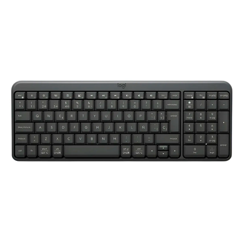 Teclado Logitech K250 Bluetooth Inalámbrico Español Black
