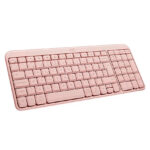 Teclado Logitech K250 Bluetooth Inalámbrico Español Rose