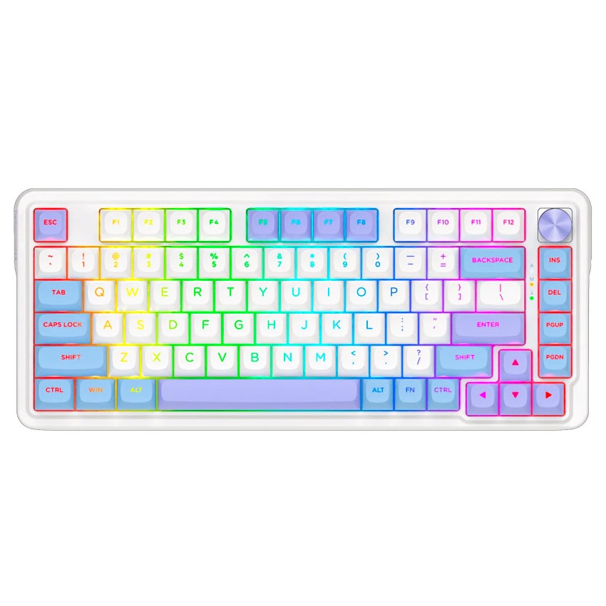 Teclado Redragon UCALMAX-RGB Wireless English K673WBP