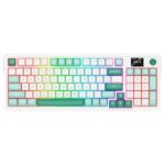 Teclado Redragon GALATIN PRO-RGB Wireless English K719WG WHITE/GREEN