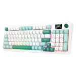 Teclado Redragon GALATIN PRO-RGB Wireless English K719WG WHITE/GREEN