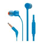 Audífonos In-Ear JBL TUNE110 con Micrófono 3.5 mm Azul