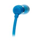 Audífonos In-Ear JBL TUNE110 con Micrófono 3.5 mm Azul