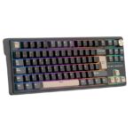 Teclado Royal Kludge RK-R87PRO TKL Cableado PHANTOM - CREAMY SWITCH