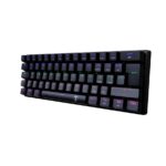 Teclado Mecánico T-Dagger Arena Lite 60% Rainbow Español Red Switch Negro