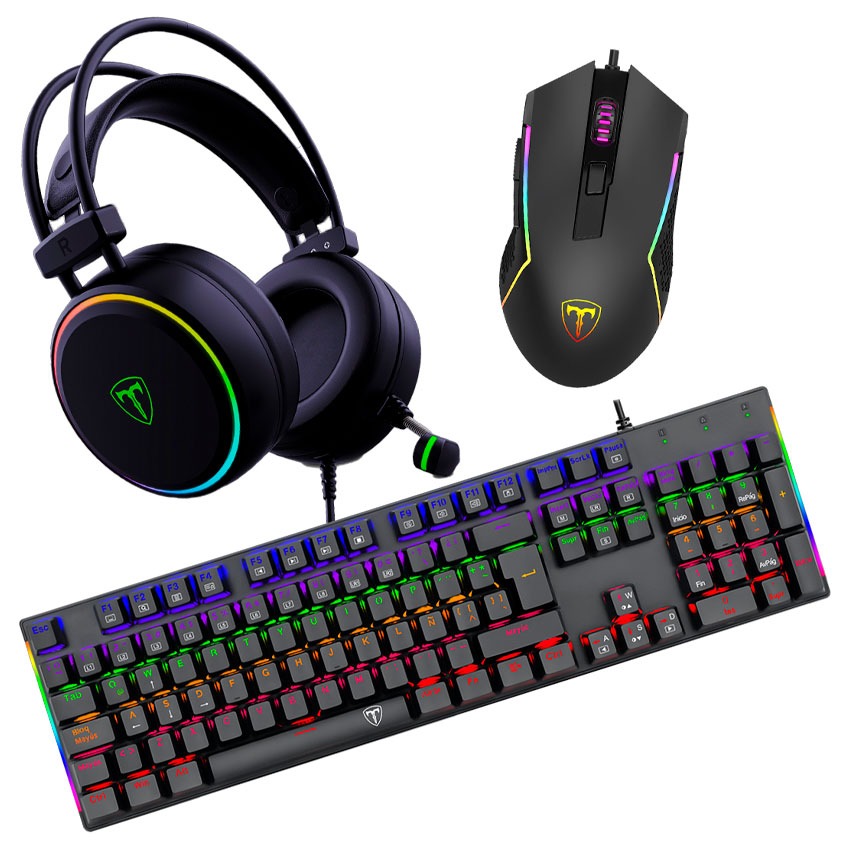 Combo T-dagger 3 En 1, T-tgs009 (teclado + Auricular + Mouse)
