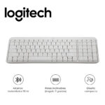 Teclado Logitech K250 Bluetooth Inalámbrico Español White