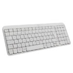 Teclado Logitech K250 Bluetooth Inalámbrico Español White