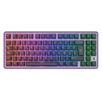Teclado Royal Kludge RK X87 Cableado BLACKBERRY MOUSSE - CREAMY SWITCH