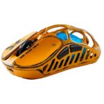 Mouse GravaStar MERCURY XPRO Inalámbrico 8K Dongle BATTLE WORN YELLOW EDICIÓN ESPECIAL