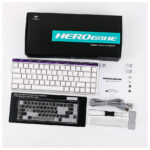 Teclado Aula HERO68HE RGB WHITE - METEOR MAGNETIC