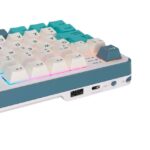 Teclado Royal Kludge RK-S98 Inalambrico LIGHT CLOUD - CHARTREUSE SWITCH