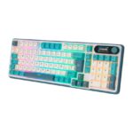 Teclado Royal Kludge RK-S98 Inalambrico LIGHT CLOUD - CHARTREUSE SWITCH