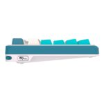 Teclado Royal Kludge RK-S98 Inalambrico LIGHT CLOUD - CHARTREUSE SWITCH