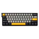 Teclado Aula WIN60HE MAX BLACK/GREY/YELLOW MAGNETIC