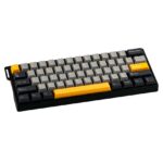 Teclado Aula WIN60HE MAX BLACK/GREY/YELLOW MAGNETIC