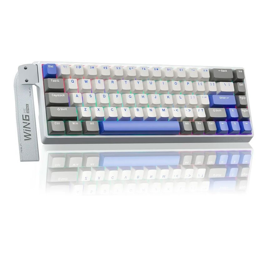 Teclado Aula WIN68HE MAX Cableado MAGNETIC Grey/White/Purple