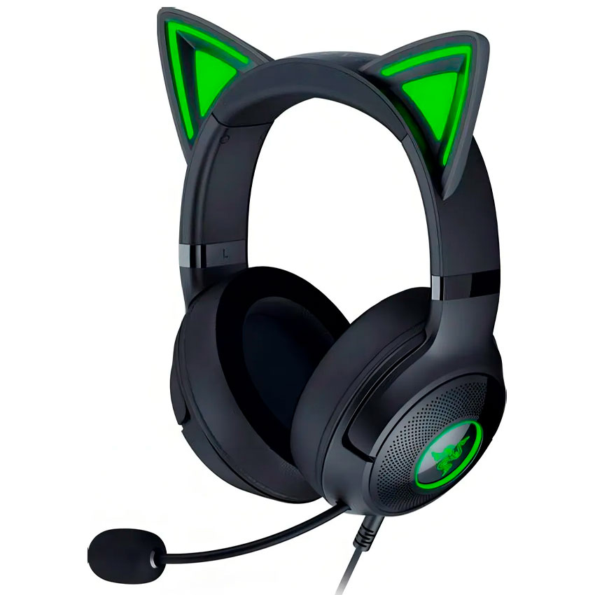 Audifono Razer Kraken Kitty V2 Chroma Usb RZ04-04730100-R3U1 Negro