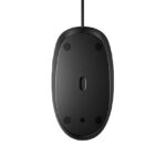Mouse HP 125 Wired USB 1000 DPI Ergonómico Negro
