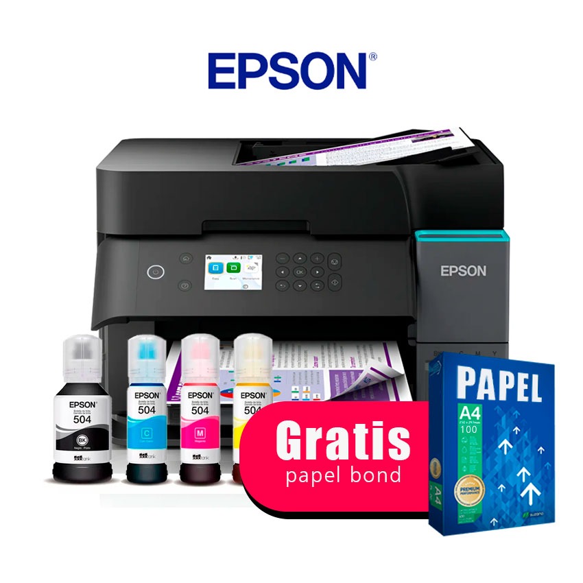 Impresora Multifuncional L6370 Epson EcoTank WiFi Dúplex ADF