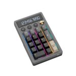 Teclado Numérico Royal Kludge RK M20 Phantom Violet Switch RGB Tri-Mode