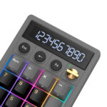 Teclado Numérico Royal Kludge RK M20 Phantom Violet Switch RGB Tri-Mode