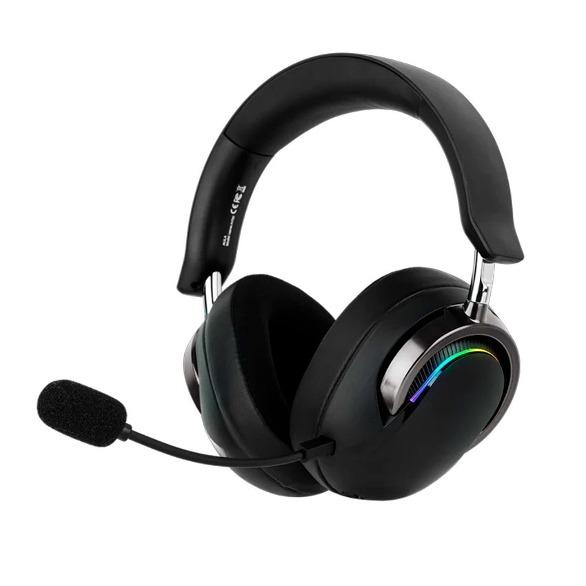 Audífono Gamer Aula A700 RGB Inalámanbrico Tri-Mode Black/Grey