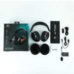 Audífono Gamer Aula A700 RGB Inalámanbrico Tri-Mode Black/Grey