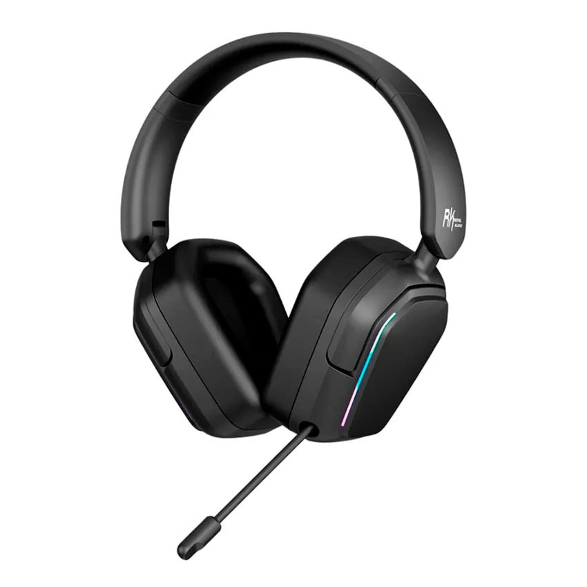Audifono Royal Kludge Hg101 Inalámbrico Rgb 7.1 Matte Black