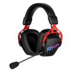 Auricular Royal Kludge RK HG103 Inalámbrico RGB BLACK OPS