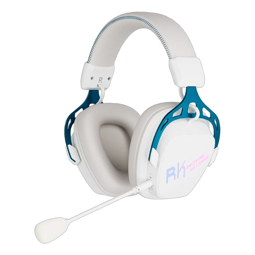 Auricular Royal Kludge RK HG103 Inalámbrico CYBORG WHITE