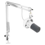 Micrófono Fifine K688CT WHITE Dinámico con Brazo