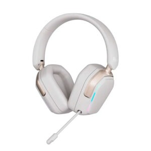 Audífonos Royal Kludge HG101 RGB Inalámbrica PLATINUM GRAY