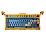 Teclado GravaStar MERCURY K1 PRO Inalambico BATTLE WORN YELLOW
