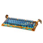 Teclado GravaStar MERCURY K1 PRO Inalambico BATTLE WORN YELLOW