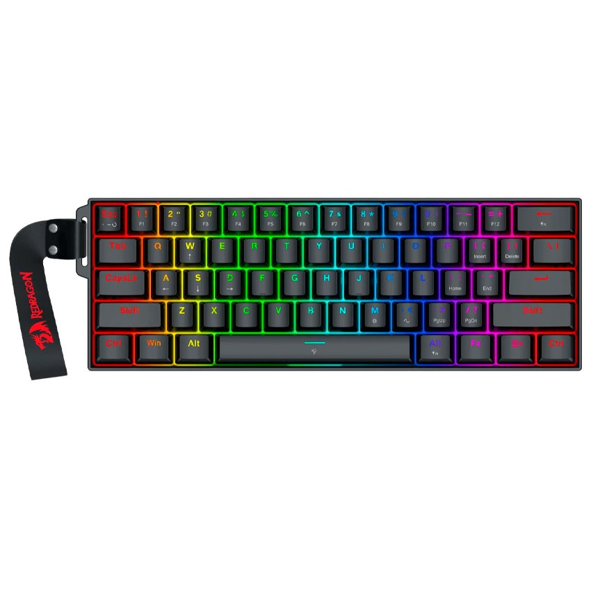 Teclado Redragon FIZZ K617 HE Cableado Español - MAGNETIC SWITCH