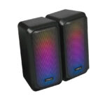 ALTAVOCES AULA N600 2.0 USB PARA PC Y LAPTOP BLACK